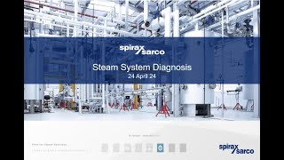 Steam System Diagnosis [upl. by Westerfield]