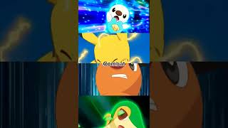 Oshawott vs Snivy vs Pikachu vs tepig pokemon onova [upl. by Yerac]