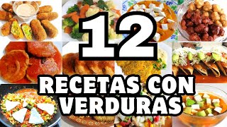 12 RECETAS CON VERDURAS parati viral [upl. by Nassir]