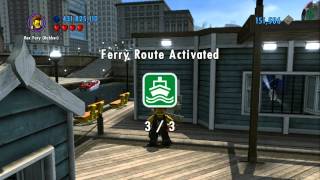 LEGO City Undercover 100 Guide  Kings Court Overworld Area  All Collectibles [upl. by Anehc]