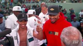 Shakur Stevenson vs Edgar Brito  Highlights [upl. by Marvin]