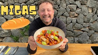 MIGAS Tradicionales Receta de la Abuela 😊 Humilde Sabrosa y Económica 👌🏻  GUILLE RODRIGUEZ [upl. by Asilat792]