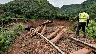 Kenya Railways Starts To Rebuild Kijabe Forest Line  Mai Mahiu Tragedy [upl. by Yekim]