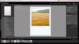 Lightroom 4  Layout di pagina filigrane e timbri di identità [upl. by Jason]