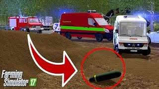 LS17  Bombenfund auf Baustelle Großeinsatz für Feuerwehr und Bauhof Weber 🚨💥 [upl. by Baryram]