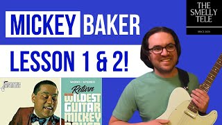 Mickey Baker Jazz Guitar Lesson 1 amp 2 [upl. by Rotow]