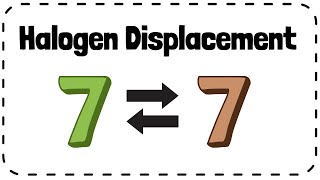 Group Halogen Displacement Reactions  GCSE Chemistry Revision [upl. by Anirb865]