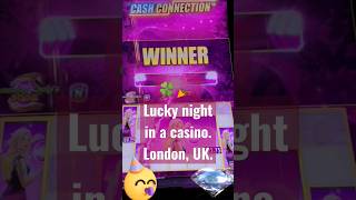 🍀🎉 Lucky night in a casino London UK Adventure short video [upl. by Deevan]