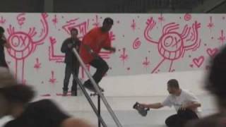 Tony Hawk show grand palais street contest more footage [upl. by Yemarej]