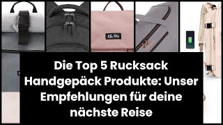 RUCKSACK HANDGEPÄCK [upl. by Nikolia]