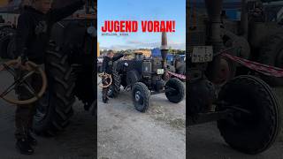 20PS Lanz Bulldog  Motor umsteuern classictractor lanzbulldog tractor traktor трактор [upl. by Akerdna849]