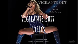 Vigilante shit lyrics Taylor Swift song not karaoke taylorswift taylorsversion [upl. by Puduns]