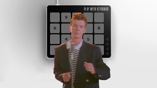 rickroll pad [upl. by Sinnej]