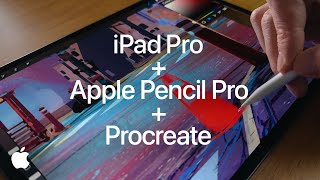 The new iPad Pro  Procreate [upl. by Strep103]