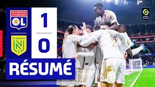 Résumé OL  FC Nantes  J17 Ligue 1 Uber Eats  Olympique Lyonnais [upl. by Teagan601]