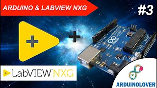 ARDUINO y LabVIEW NXG 3  Entrada Digital [upl. by Jilli]