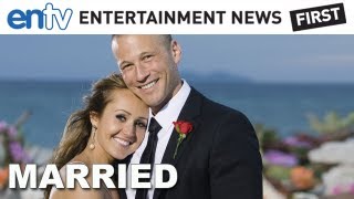 Ashley Hebert and JP Rosenbaum Get Married ENTV [upl. by Eamanna661]