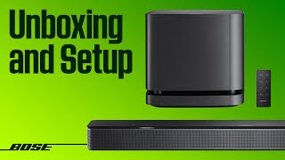 Bose Smart Soundbar System – Unboxing and Setup [upl. by Vaios]