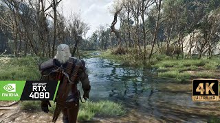 4K60 The Witcher 3 NEXT GEN modded Extreme settings  Benis LM  RTX 4090 RAYTRACING [upl. by Haraj177]