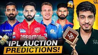 IPL Auction 2025 BOLD PREDICTIONS 🔥🤯  PUJAB KINGS and GUJARAT TITANS IPL Auction 2025 [upl. by Yecnuahc]