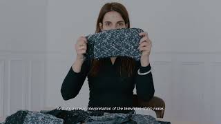 Discover the Artistry behind unspun™and TEGET s 3D Woven Collection  Static Noise by Ana Kraš [upl. by Fen162]