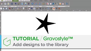 How to add more designs to the library on Gravostyle™ [upl. by Ailatan]