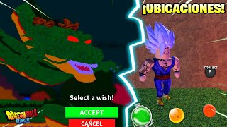 ACTUALIZACIÓN ¡UBICACIONES DE LAS ESFERAS Y INVOCACIÓN🐲 DRAGON BALL RAGE [upl. by Pet]