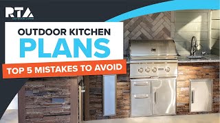 Outdoor Kitchen Plans  Top 5 Mistakes to Avoid [upl. by Berthe169]