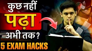 5 Secret Tips to Cover Syllabus in LESS Time🔥 STUDY More in Less time Prashant Kirad [upl. by Otnicaj376]