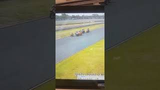 DetikDetik Galang Hendra Ditabrak Dari Belakang Saat Sesi Latihan ARRC 2017 Thailand [upl. by Favien863]