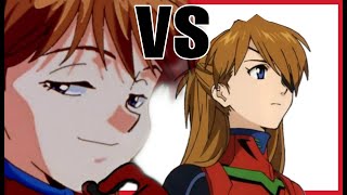 🔄 Asuka Langley Diferencias entre la Serie Original y Rebuild 🔄 [upl. by Kutzer720]