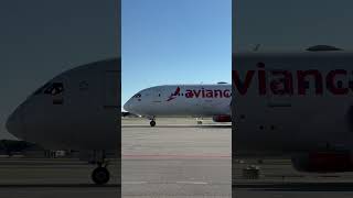 Avianca aviation aviationlovers planespotting barcelona avianca boeing columbia bogota [upl. by Lek]