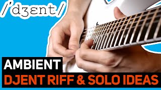 9 tips to make a DjentAmbient song ambient djent lesson with TAB  DIGITECH RP360 XP [upl. by Neeven]