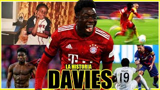 Nació en un campo de REFUGIADOS y se convirtió en el MEJOR LATERAL  🇨🇦Alphonso Davies La Historia [upl. by Emelun248]