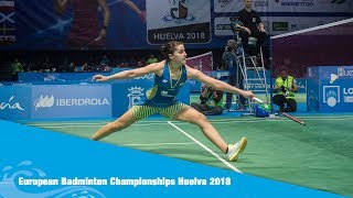 Highlights Day 2 European Badminton Championship Huelva 2018 [upl. by Summers]