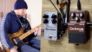 BOSS OC2 OCTAVER BASS DEMO [upl. by Link]