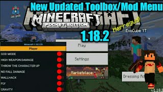 New Updated ToolboxMod Menu 1182 Unlimited time New Update 2022 Minecraft Mod Menu [upl. by Lyris]