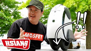 Why inMotion designed a TWO WHEEL Electric UNICYCLE [upl. by Tekcirk872]