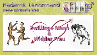 Zwillinge Mann amp Widder Frau Liebe und Partnerschaft [upl. by Ganley332]