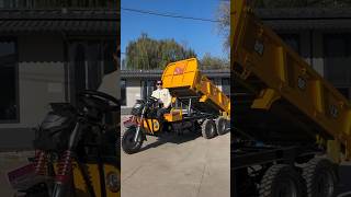 Dualaxle fourwheel drive dual power strong power youtubeshorts electrictricycle viralvideo [upl. by Bernetta]