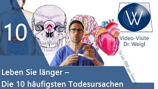 Tod amp Todesursachen Wissen Sie woran wir am häufigsten versterben Aufpassen amp länger leben 👍 [upl. by Idnaj]