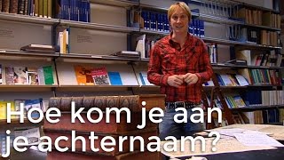 Hoe kom je aan je achternaam  Vragen van Kinderen [upl. by Winola]