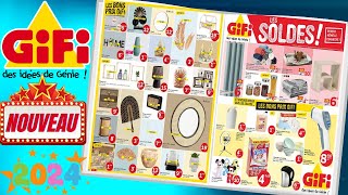 catalogue GIFI du 10 janvier au 5 février 2024 💛 SOLDES  70  FRANCE [upl. by Hameerak341]