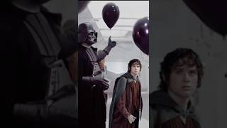 AI Frodo teams up with Darth Vader frodo darthvader starwars [upl. by Ahsiam]