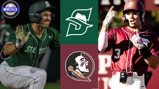 Stetson vs 12 Florida State Highlights  2024 College Baseball Highlights [upl. by Catharine212]