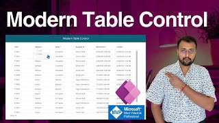 Mastering Power Apps Modern Table Control Tips Tricks amp Best Practices [upl. by Eenwat]