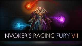 Dota 2 Invokers Raging Fury 7 [upl. by Laeria]