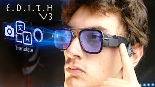 Real EDITH Glasses V3  The Most Advanced Smart Glasses Image Translation Voice Assistant [upl. by Terle]