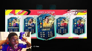 I GOT A TOTS OMG  FIFA 20 TOTS 195 FUT DRAFT CHALLENGE [upl. by Eirallam]