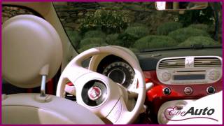 Essai Fiat 500 cabriolet par EveAuto [upl. by Eirolam276]